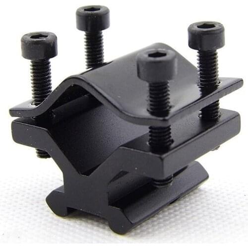 Universal Tactical 20mm Picatinny/Weaver Rail Barrel Mount Clamp for Rifle Scope Flashlight Laser Sight Barrel Adapter