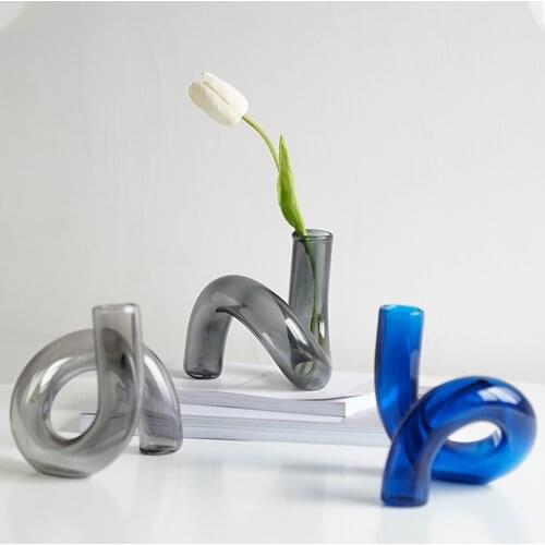 Flower Vase For Table Decoration Living Room Decorative Vase Mariage Table Ornaments Desktop Flower Nordic Vase Home Decor