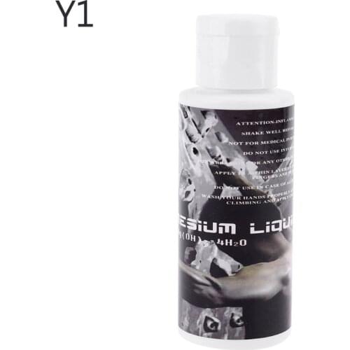 50ml Liquid Chalk Sports Magnesium Powder Anti Slip Cream for Rope Fitness Suspension Trainer Weight Lifting Climbing Gym Sports