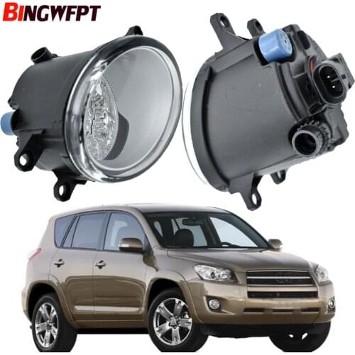 1pair (Left + right) Car styling LED fog lights Halogen lamps For Toyota RAV4 RAV 4 2006 2007 2008 2009 2010 2011 2012-2018