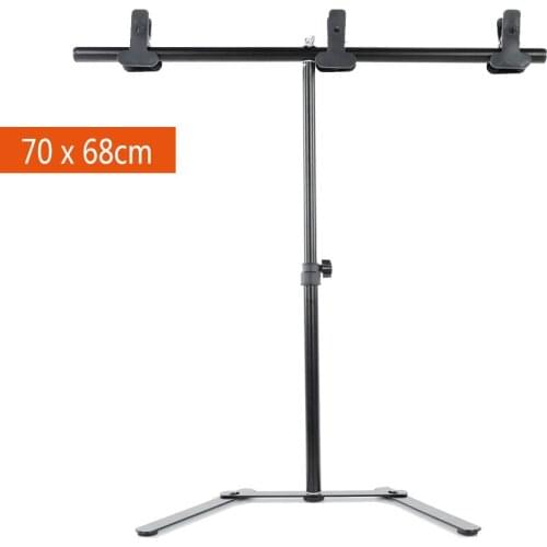 70*68cm 27.5"x27" Photography PVC Backdrop Background Support Stand Metal For Photographic Background