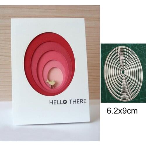 9pcs/set basic Frames Metal Cutting Dies Scrapbooking Stencil DIY Paper Card Decorative Embossing Die Cut Craft Dies 2020 NEW