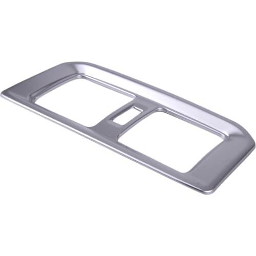 Car Rear Seat Air Condition Vent Outlet Cover Trim Frame Accessories Fit For Toyota RAV4 2019 2020 Waterproof