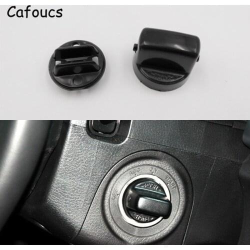 Cafoucs For Mazda Speed 6 CX7 CX9 Ignition Key Push Turn Knob Ignition Switch Button Base D461-66-141A-02 D6Y1-76-142