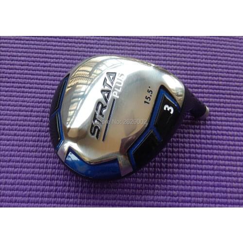 STRATA PLUS stainless stell golf fairway wood head only have #3/15.5deg loft special price