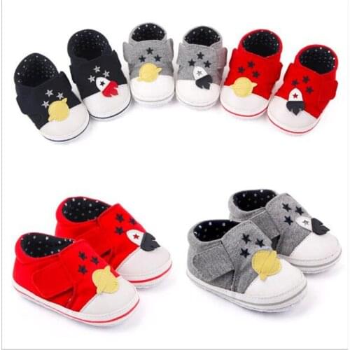 New Baby Shoes Soft Sole Infants Casual Shoes Cotton Sneakers Antislip Boys Girls First Walkers