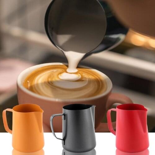 400ml Stainless Steel Milk Frothing Pitcher Coffee Cup Frother Jug for Latte Art