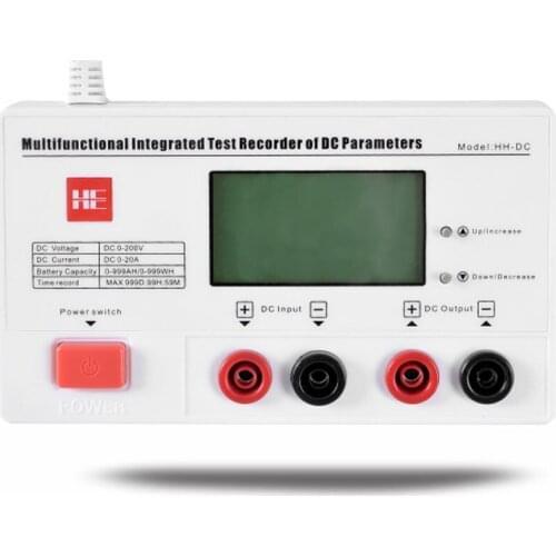 Multifunctional LED Light Tester Power Parameter Recorder Large Screen with Backlight Voltage and Current Detector