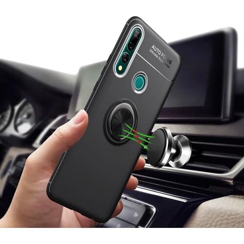 Honor 9X 9X Pro HLK-AL10 HLK-TL10 Finger Ring Holder Soft TPU Case For Huawei Honor 9X Premium Honor 9X Back Bumper Case Fundas