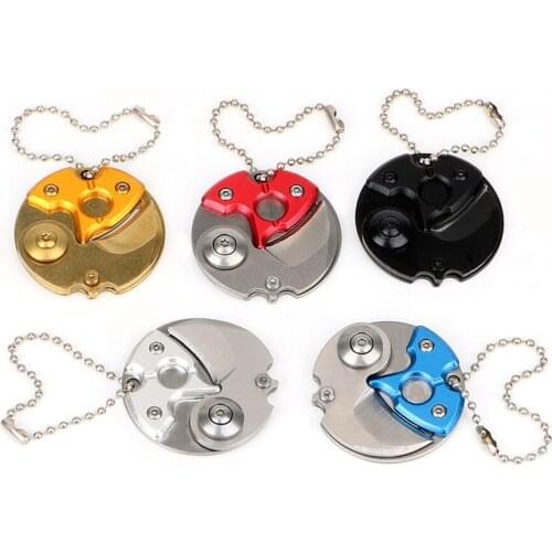 NICEYARD Hand Tool Sets Keychain Knife Pocket Knife Camping Outdoor Survive Tools EDC Self Defense Mini Folding Blade