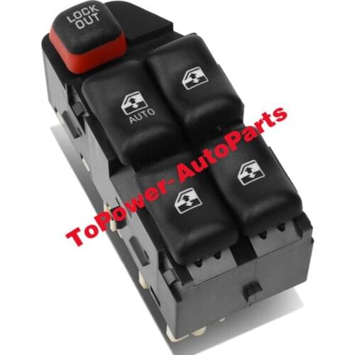 22610145 Master Power Window Lock Switch Driver Side For 2000-2005 Chevrolett Cavalier Sunfire 4Dr Car Accessories Autoparts