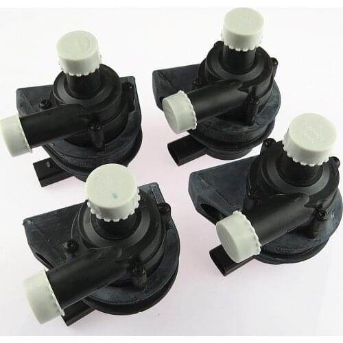 SCJYRXS 4 Pcs Auxiliary Additonal Cooling Water Pump Fit Beetle Passat B6 CC Golf MK5 MK6 Octavia 1K0965561J 1K0 965 561 J