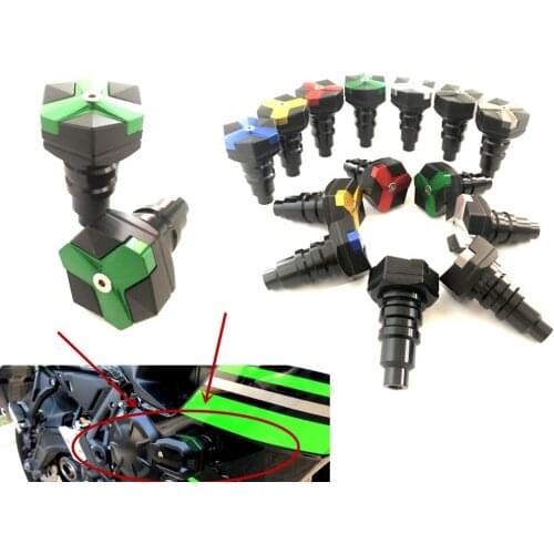 Motorcycle Frame Sliders Screw Crash Pad Cover Falling Protector Guard for kawasaki NINJA 400 300 250 650 1000 250R ZX636 Z900