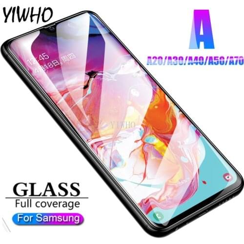 Full Cover Tempered Glass on The for Samsung Galaxy A40 2019 Screen Protector Sumsung A70 A20 A50 A30A 50 Protection Glass Film
