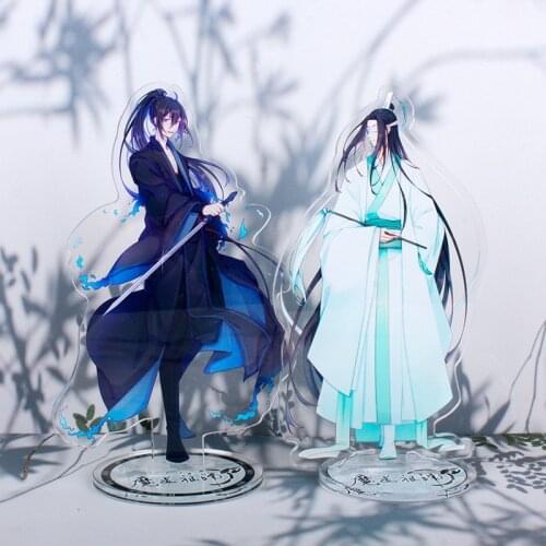 1 Pcs Fashion Anime Mo Dao Zu Shi Acrylic Stand Model Grandmaster of Demonic Wei Wuxian Desktop Standing Plate Figure Toys Gifts