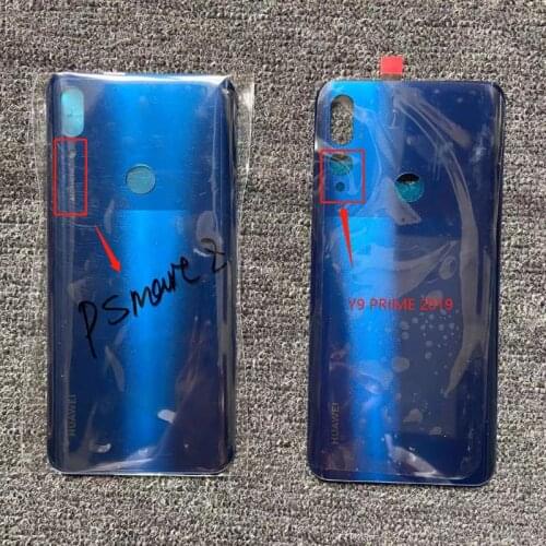 10/pcs 6.59" Battery Cover For Huawei P Smart Z/Y9 Prime 2019 Back Housing Case Rear Door STK-LX1 Replacement Spare Part