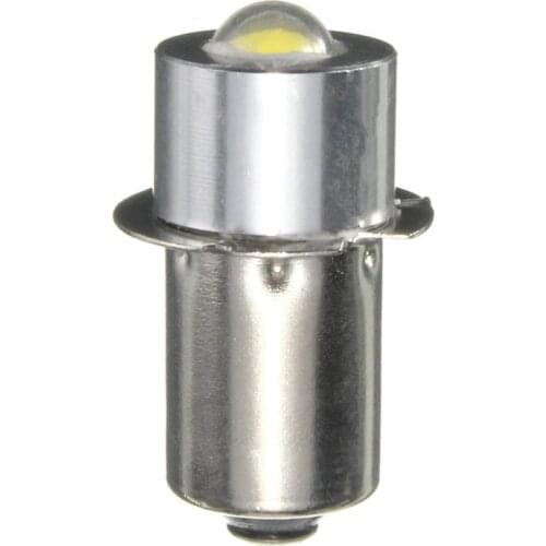 2pcs/lot P13.5S PR2 1W LED Light Flashlight Bulb For Interior Bike Torch Spot Lamp Bulb High Brightness Warm/White DC3-18V/DC18V