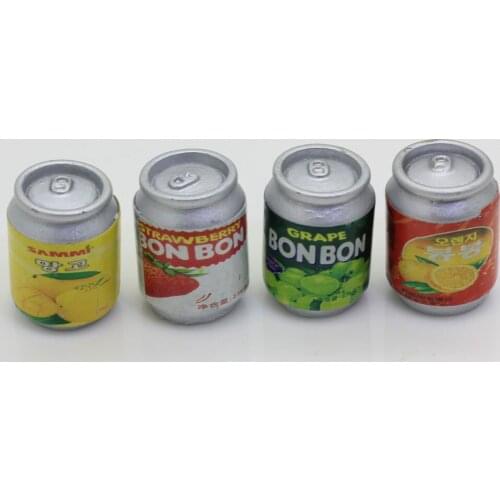 20/50pcsResin 3D Korean Fruit Juice Cabochon Miniature Food Drink Art Supply Mini World Dolls Accessories