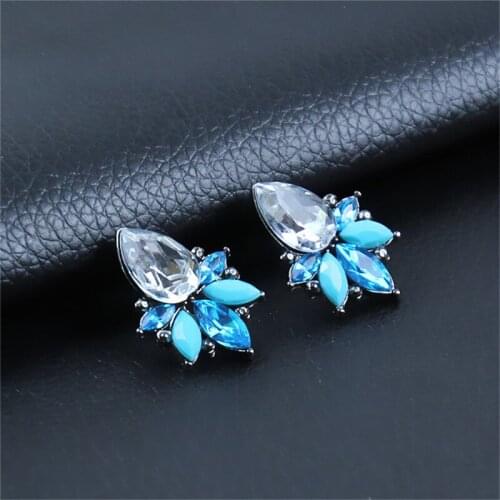Stud Earrings Korean Baroque Handmade Freshwater Pearl Stud Earrings For Women Shiny Jewelry Fashion Oorbellen