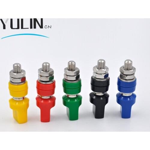 8mm 80A binding post terminal connector binding post for inverter Power supply output with 4mm banana socket