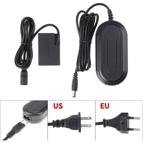 ACK-E18 AC Power Adapter +DC Coupler Kit for Canon 750D 760D Rebel T6i T6s X8i