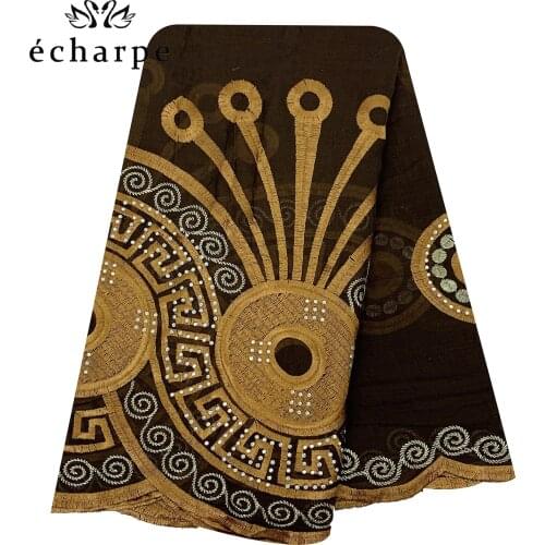 African Women Turban Embroidery Soft Dubai Cotton Scarf Islamic Pray Instant Shawls Fashion Head Scarf Headwraps ES727