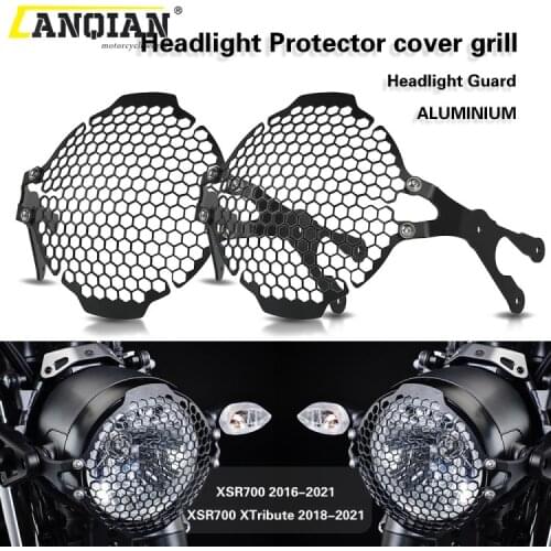 For Yamaha XSR700 2016 2017 2018 2019 2020 2021 Motorcycle Accessories Headlight Protector Cover Grill Head light Guard XSR 700