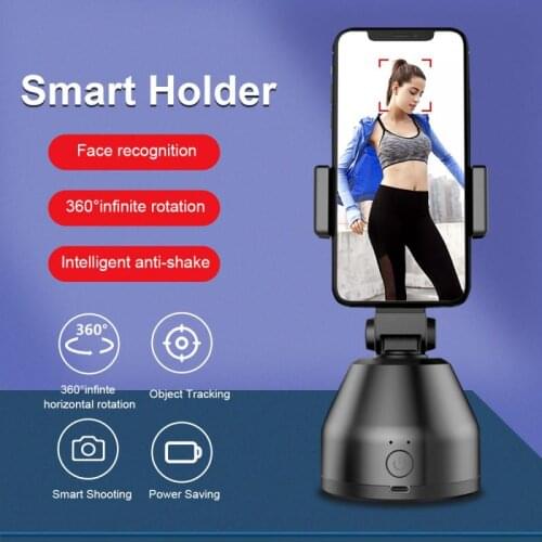 Holder Smart AI Gimbal Personal Robot IA Face Cameraman 360° Rotation ABS Plastic Face Tracking Mobile Phone Stand Dropshipping