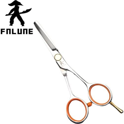 FnLune 4 Inch 13cm Hairdressing Scissors Hair Professional Japanese Stainless Steel Bearing Screw High Quality Barber Scissors