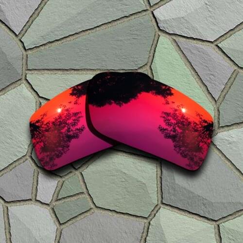 Violet Red Sunglasses Polarized Replacement Lenses for Oakley Gascan