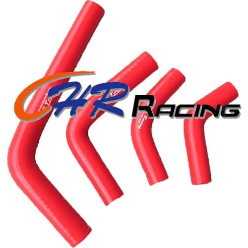 For Honda CRF250 CRF250X CRF250R Silicone Radiator Hose 04-09 05 06 07 08 RED