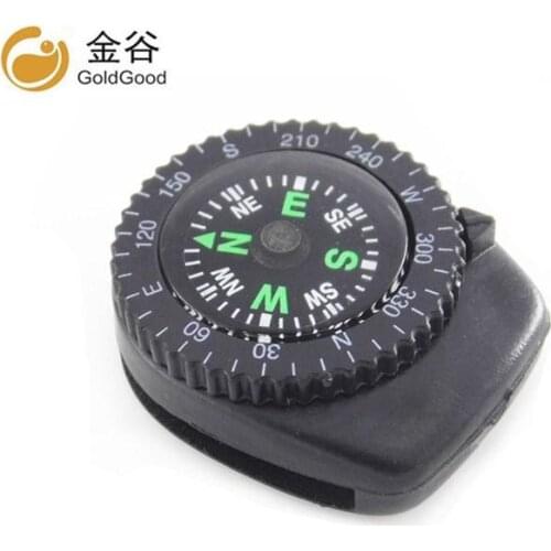 Tactical Wrist Compass Outdoor Camping Tool Survival Adventure Hiking Tourism Equipment Fishing Hunting Accessories Black Band