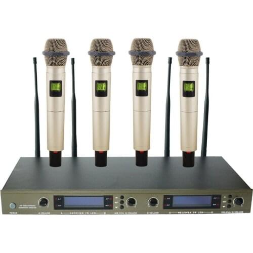 U-4004-OK-2H-S PLL UHF Wireless Handheld Teaching Microphone for Speaking or Singing