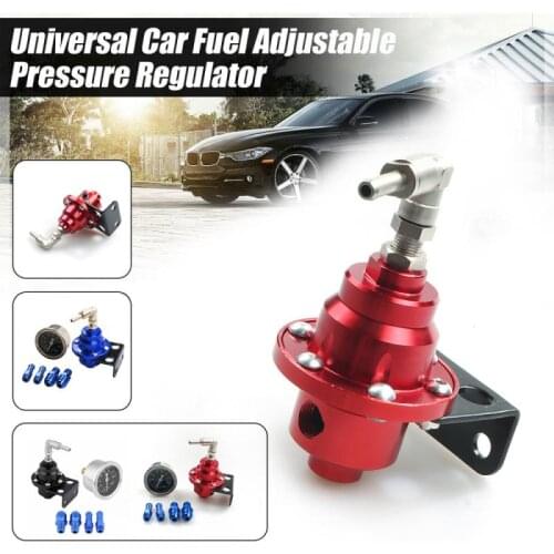 Universal Adjustable Fuel Pressure Regulator tomei Type With Gauge and Instructions AN6 1/8NPT RS-FRG003