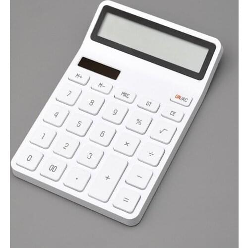Youpin Calculator LEMO Desktop Photoelectric Dual Dive 12 Number Display Automatic Shutdown For Office Finance Business