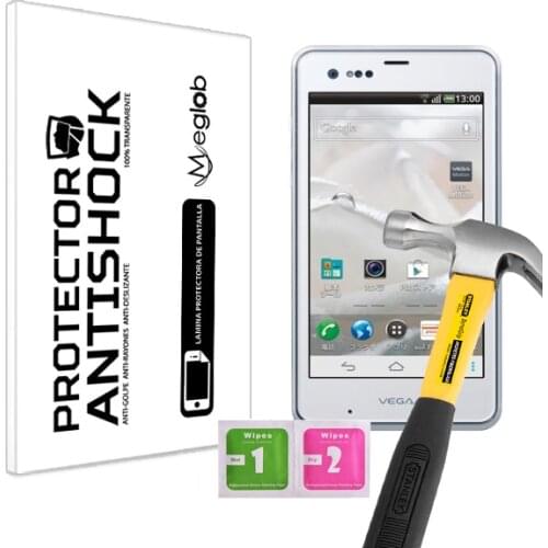 Protector de Pantalla Anti-Shock Anti-Golpe Anti-arañazos Compatible con Pantech Vega PTL21