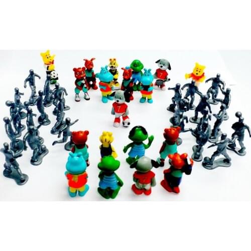 720 pcs 3-4cm football Boys Kids figure Favour Pinata Bag Filler LOOT gag Birthday Party Favors Novelty Cake Decoration carnival