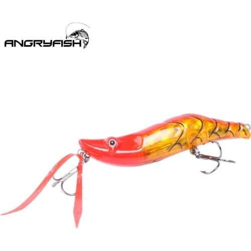 ANGRYFISH Hot Sale 1pcs 14g 80mm Fishing Lures Lifelike Aritificial Bait Multi-color High Carbon Steel With Hooks C8013