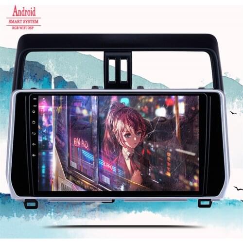 Car Radio Android 10 For Toyota Land Cruiser Prado 150 2017 2018 2019 2020 Navigation GPS Multimedia Player 2 din DVD Head Unit