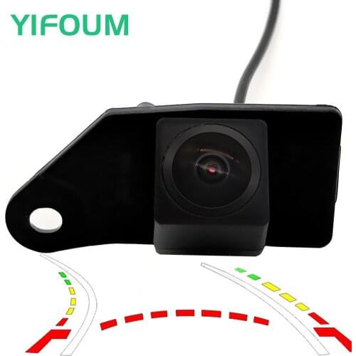 AHD Fisheye Starlight 12LED Dynamic Trajectory Car Rear View Wireless Camera For Mitsubishi ASX RVR Outlander Sport 2010-2015
