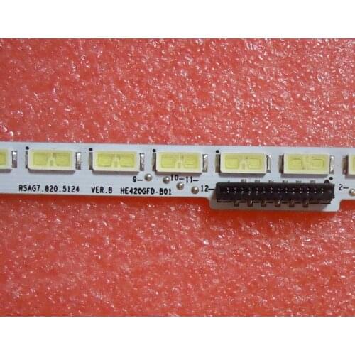 FOR Hisense LED42K360X3D HE420GFD-B01 Article lamp RSAG7.820.5124 GT-1119585-A 1piece=56LED 520MM