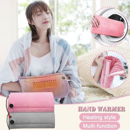 Portable Hand Warmer Usb Heating Pad Foldable Heating Cushion Pillow Winter Cushion Heated Seat Cushion Electric Heaters#dg4