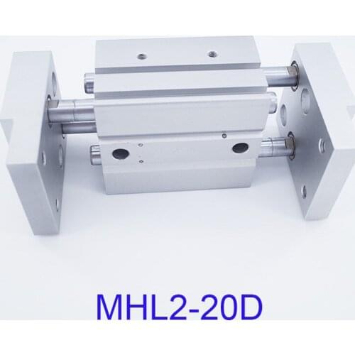 GOGO High quality double acting pneumatic gripper wide type MHL2-20D SMC type Parallel style air gripper