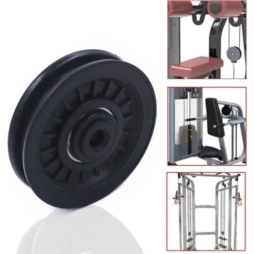 3.5“ ABS Wearproof Gym Pulley Universal Bearing Pulley Wheel For Cable Machine Gym Equipment Strength Training Apparatus Part