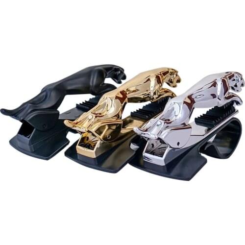 Cool Jaguar Cheetah HUD Car Phone Holder Leopard Cell Phone GPS Stand 360 Degree Mount Adjustable Clip Holder Accessories