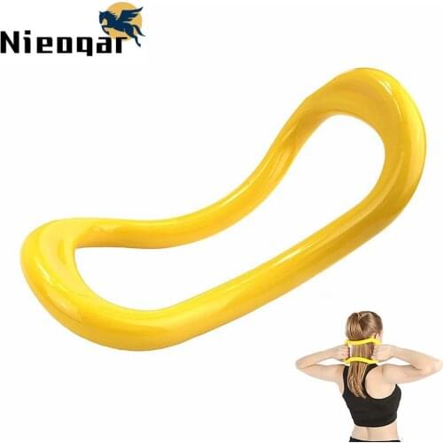 Nieoqar Yoga Circle Equipment Multifunction Yoga Ring Pilates Workout Fitness Circle Training Resistance Gym Sports Exercise