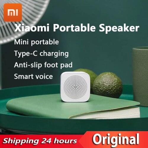 Original YOUPIN AI Bluetooth 5.0 Speaker Mini Portable Portable Sound Box Smart Voice Control Hands free HD Quality Call