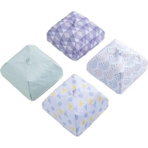 Foldable Insulated Food Cover Creative Dish Cover Aluminum Foil Winter Table Hot Food Insulation Cover (2 Size)