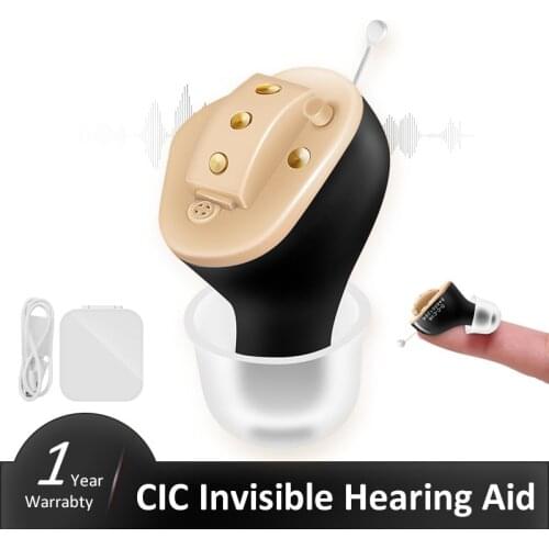 Mini Sound Amplifier Rechargeable Hearing Aids First Aid Tools Listening Device Dropshipping High Quality For Deafness Elderly