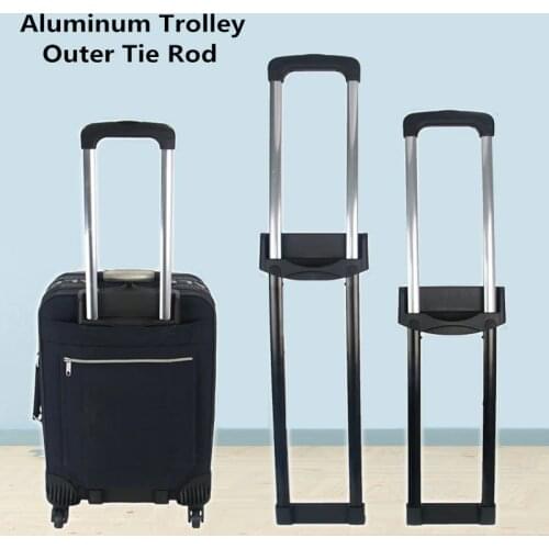 Replacement Suitcase Telescopic 20,22,24 inch external Aluminum trolley Outer Tie Rod luggage accessories